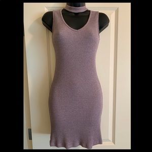 American Eagle ribbed choker dress-OS fits all